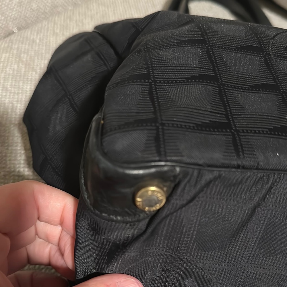 CHANEL Black Quilted Logo Travel Line Y2K Tote Bag - Picture 11 of 16